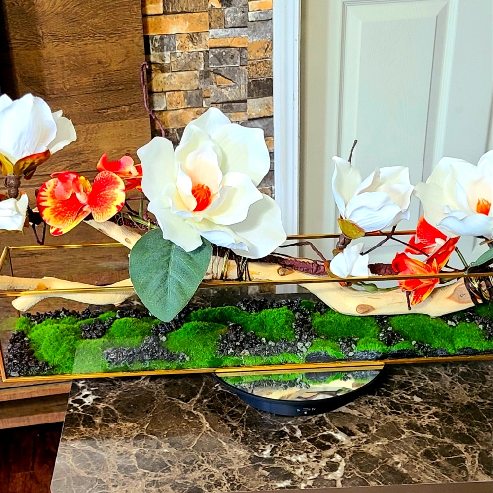 "Real to Touch " Floral Centerpiece